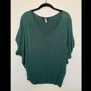 Adara forest green top